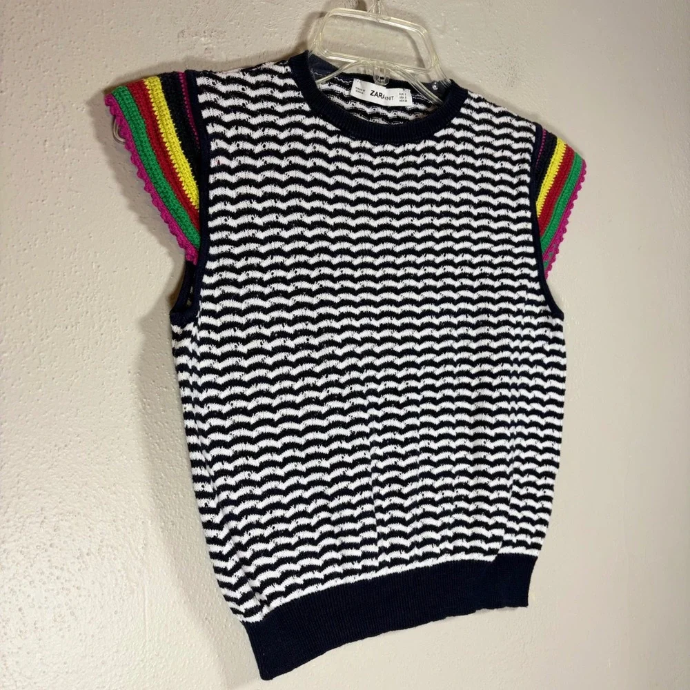 Zara knit sleeveless